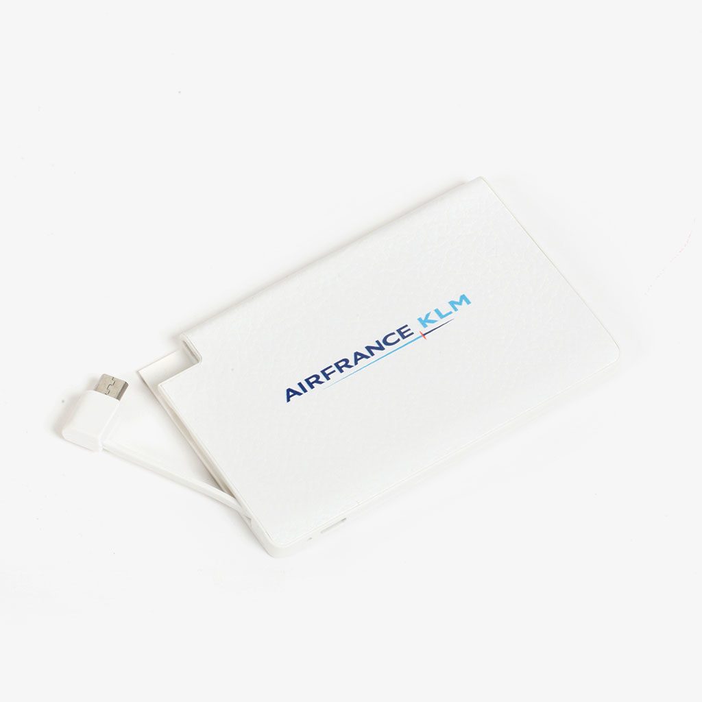 Power Bank en Cuir Extra Plat — Air France