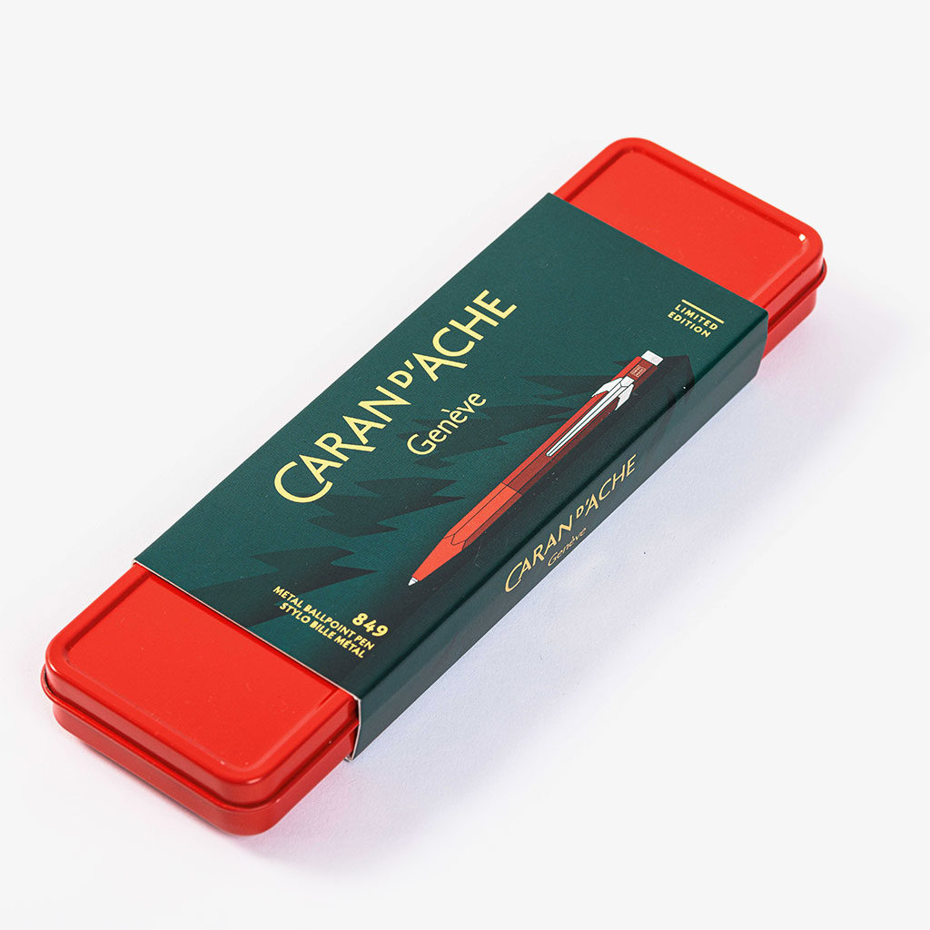 Stylo Caran d'Ache — Coeur Forest