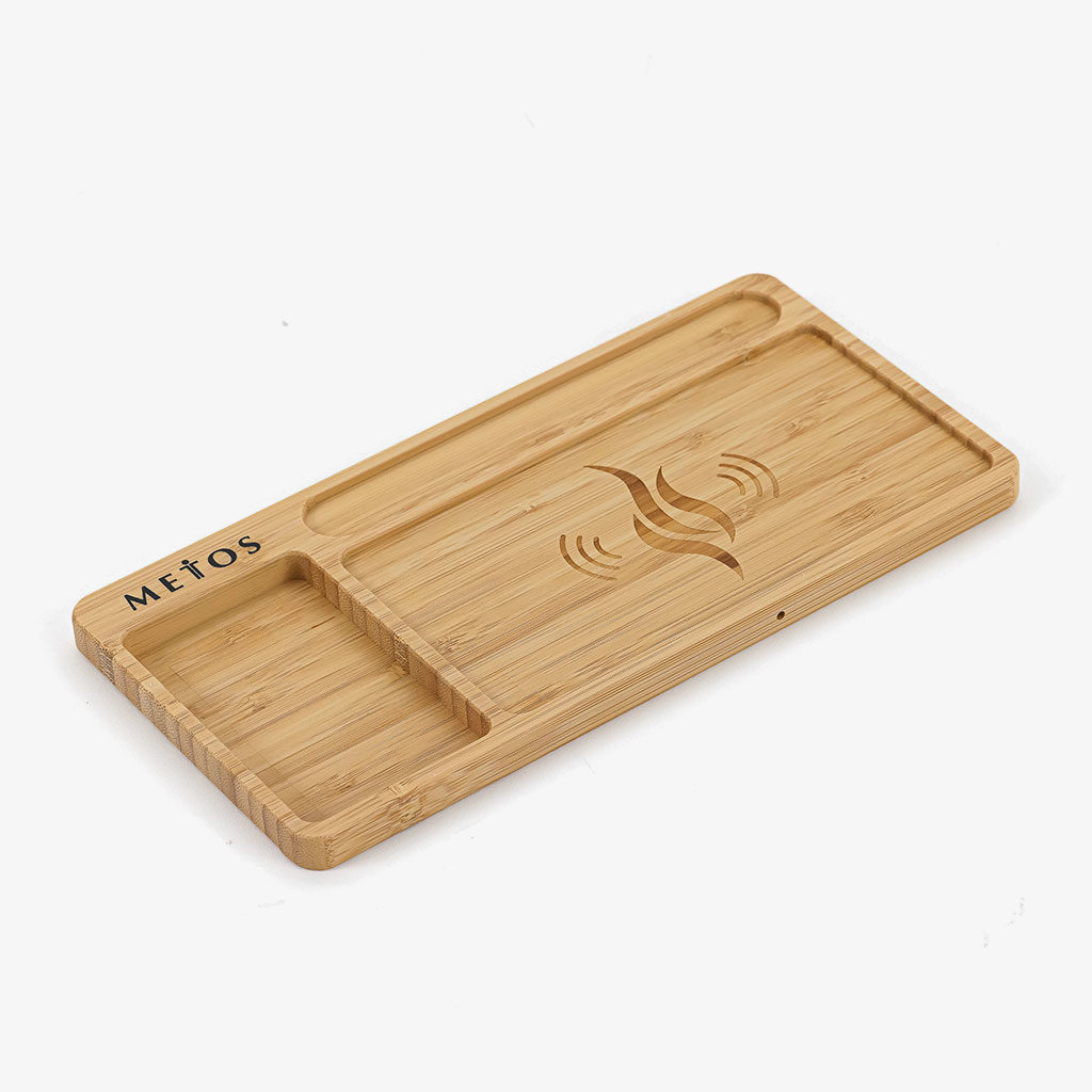 Wireless Bamboo Charging Pad — Metos