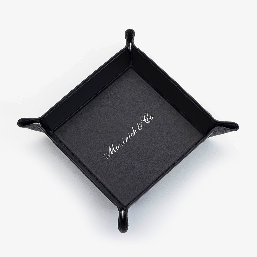 Leather Tidy Tray — Muzimich & Co