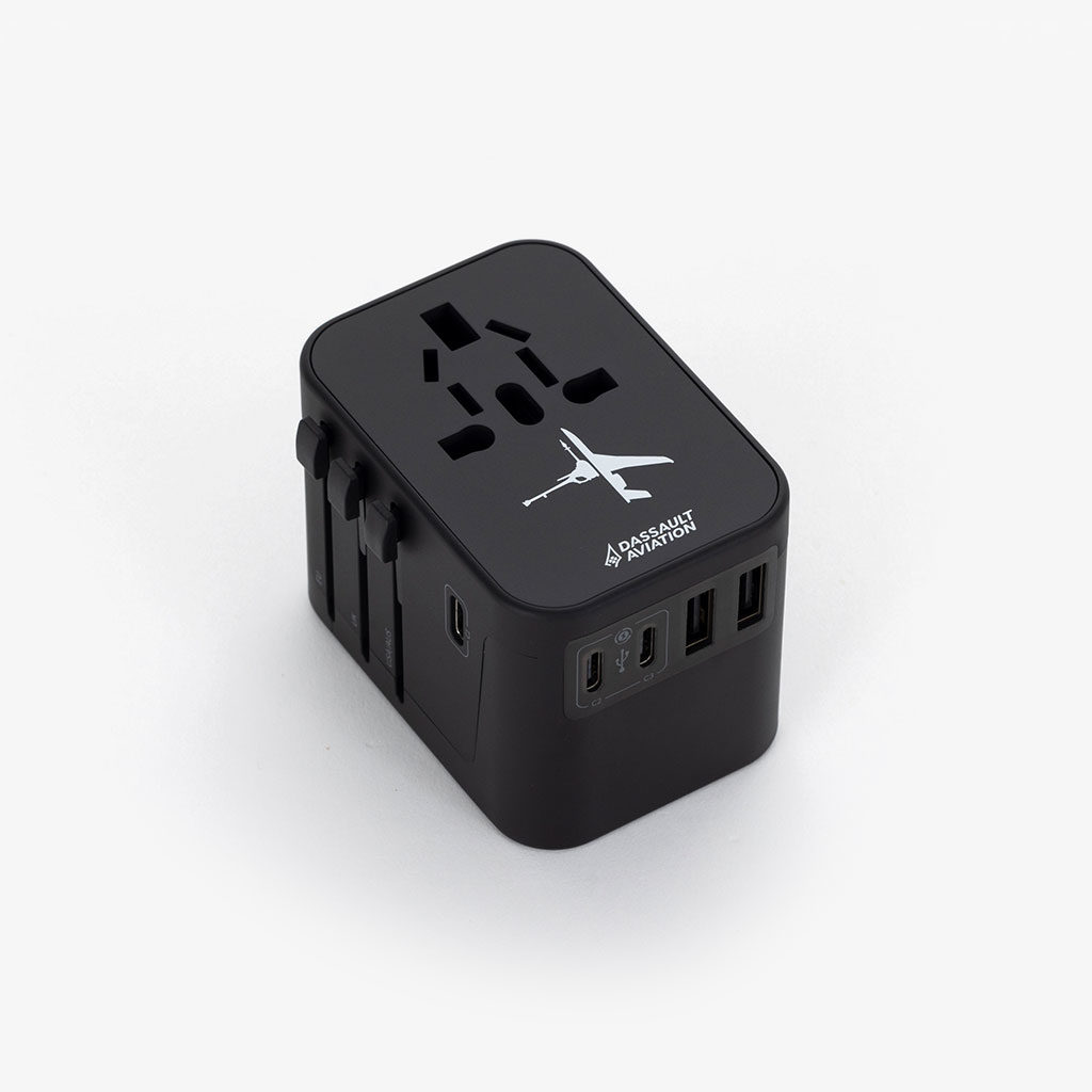 USB Plug Adapter & Power Strip — Dassault Aviation